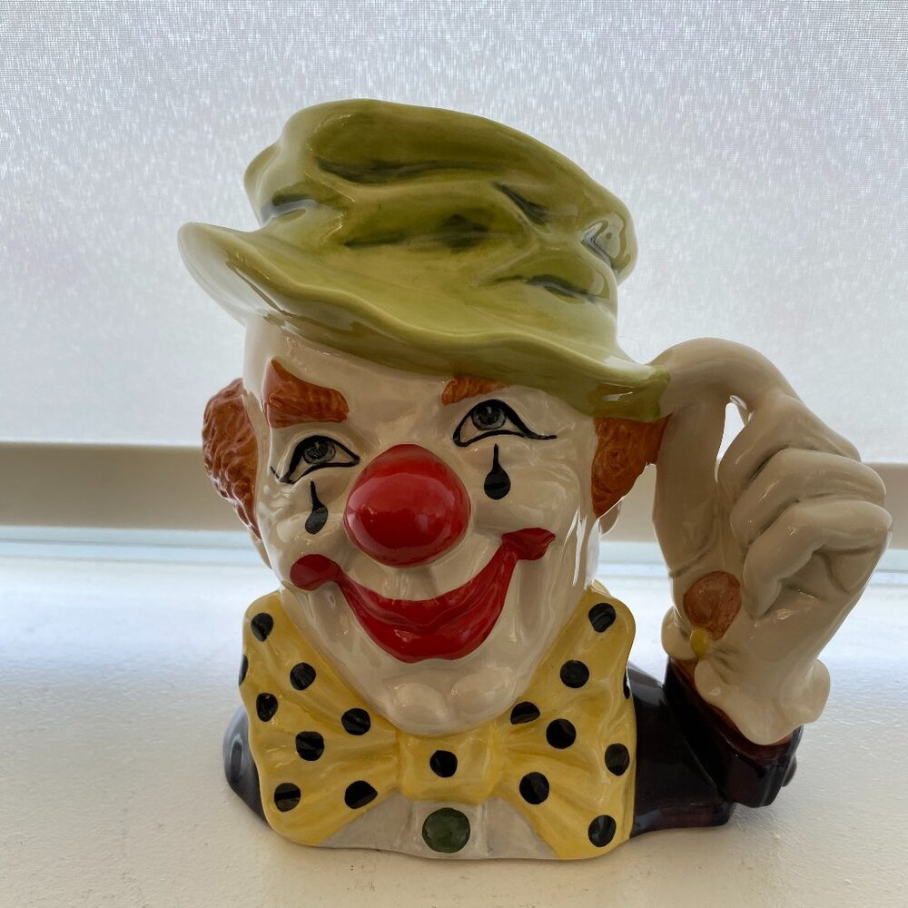 Royal Doulton - The Clown - Character Large Toby Jug